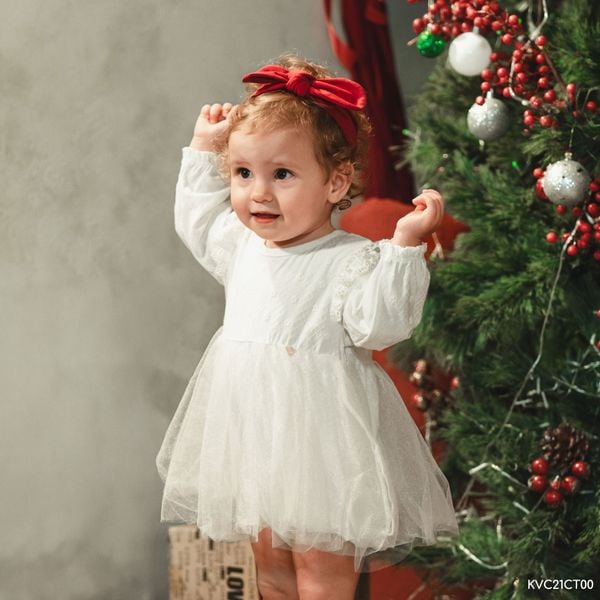  Body dài tay cài chéo  tai gấu - BCT210802 