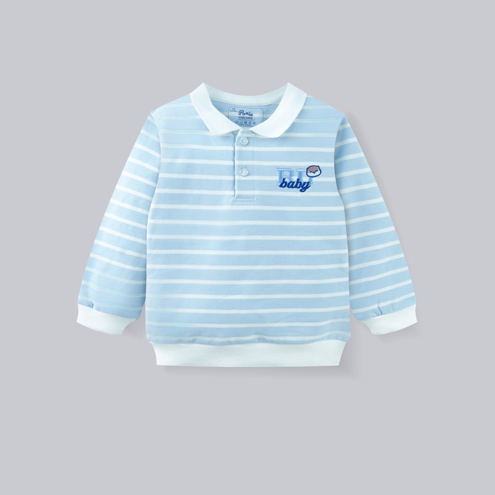 Áo Polo dài tay  Mini Lines - PCT310300