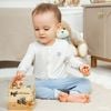 Bộ dài tay cài thẳng Soft World - SBB110204