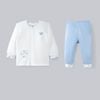 Bộ dài tay cài thẳng Soft World - SBB110204