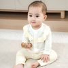 Bộ dài tay cài thẳng thêu hoa - SBB1102EU