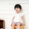 Bộ ngắn tay cài giữa bèo tay   - SBB130231