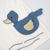 Bộ ngắn tay cổ tròn in vịt con   - SBB1304VC