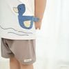 Bộ ngắn tay cổ tròn in vịt con   - SBB1304VC