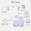 Bộ ngắn tay cài chéo bèo tay   - SBB130831