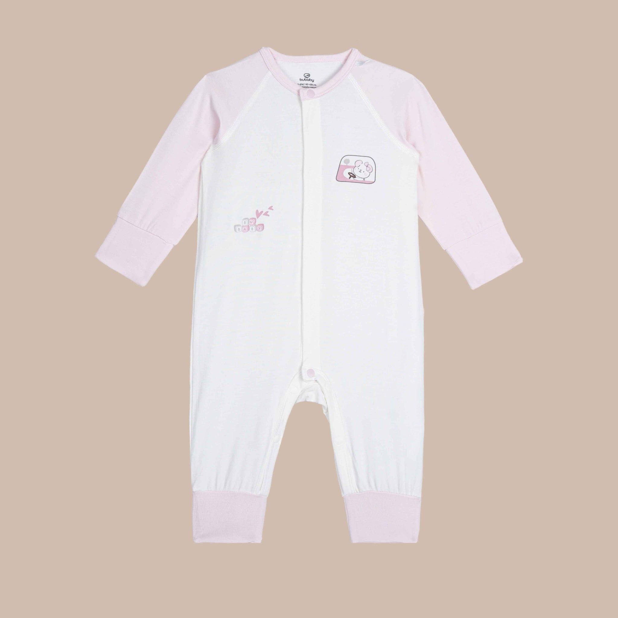 Body dài tay cài giữa Little Car - SBB210200