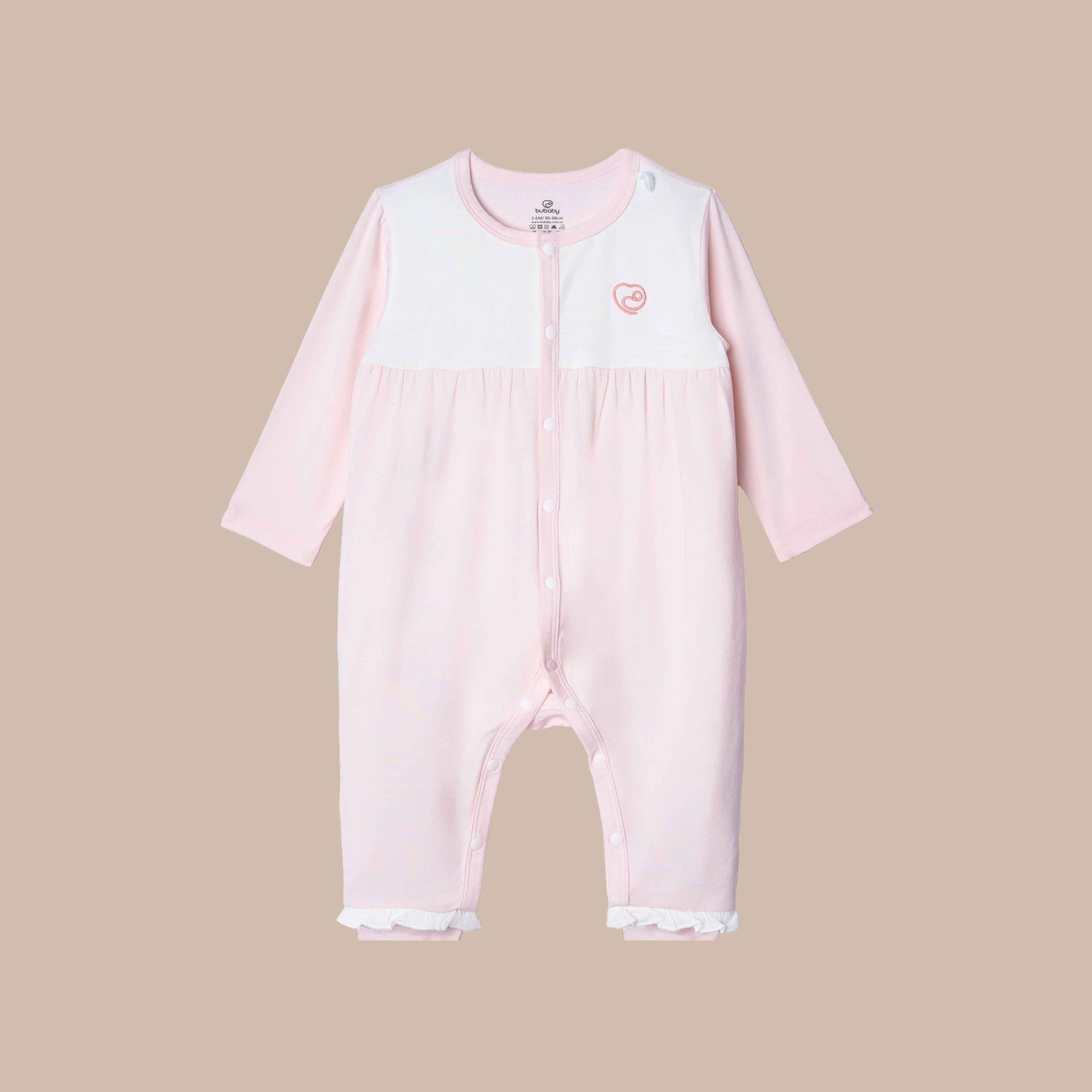 Body dài tay cài giữa bé gái - SBB2102BG