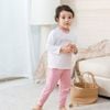 Bộ dài tay cổ tròn logo Bubaby - SBC110428