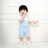 Bộ ngắn tay cài giữa phối đáp cổ - SBB130234