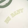 Bộ ngắn tay cổ tròn logo Bu Baby - SBC130401