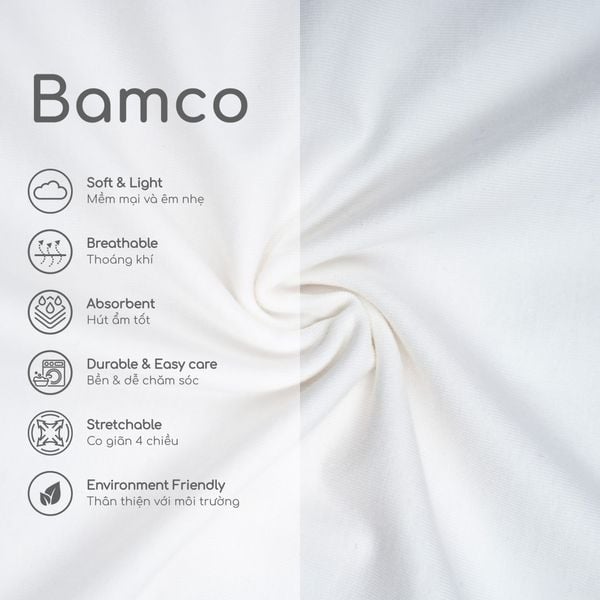  Bộ ngắn tay cổ tròn Bamco - BBC130407 