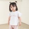 Bộ ngắn tay cổ tròn logo Bu Baby - SBC130428