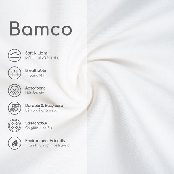  Bộ ngắn tay cổ tròn Bamco - BBC130407 