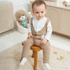 Bộ dài tay cài thẳng Giả vest Jacquard - SCT1102VE