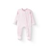 Body dài tay cài chéo liền tất Jacquard - SCT2108LT