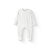 Body dài tay cài chéo liền tất Jacquard - SCT2108LT