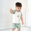 Bộ cộc tay cổ tròn  Raglan - SVC130400