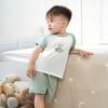 Bộ cộc tay cổ tròn  Raglan - SVC130400