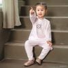 Bộ dài tay cổ tròn in  hoa - SVS1104HO