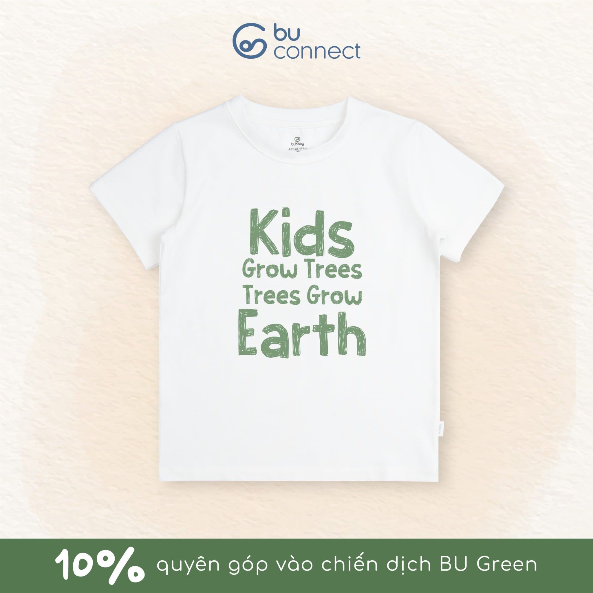 Áo ngắn tay Grow Trees Bu Connect - KBC3300GT
