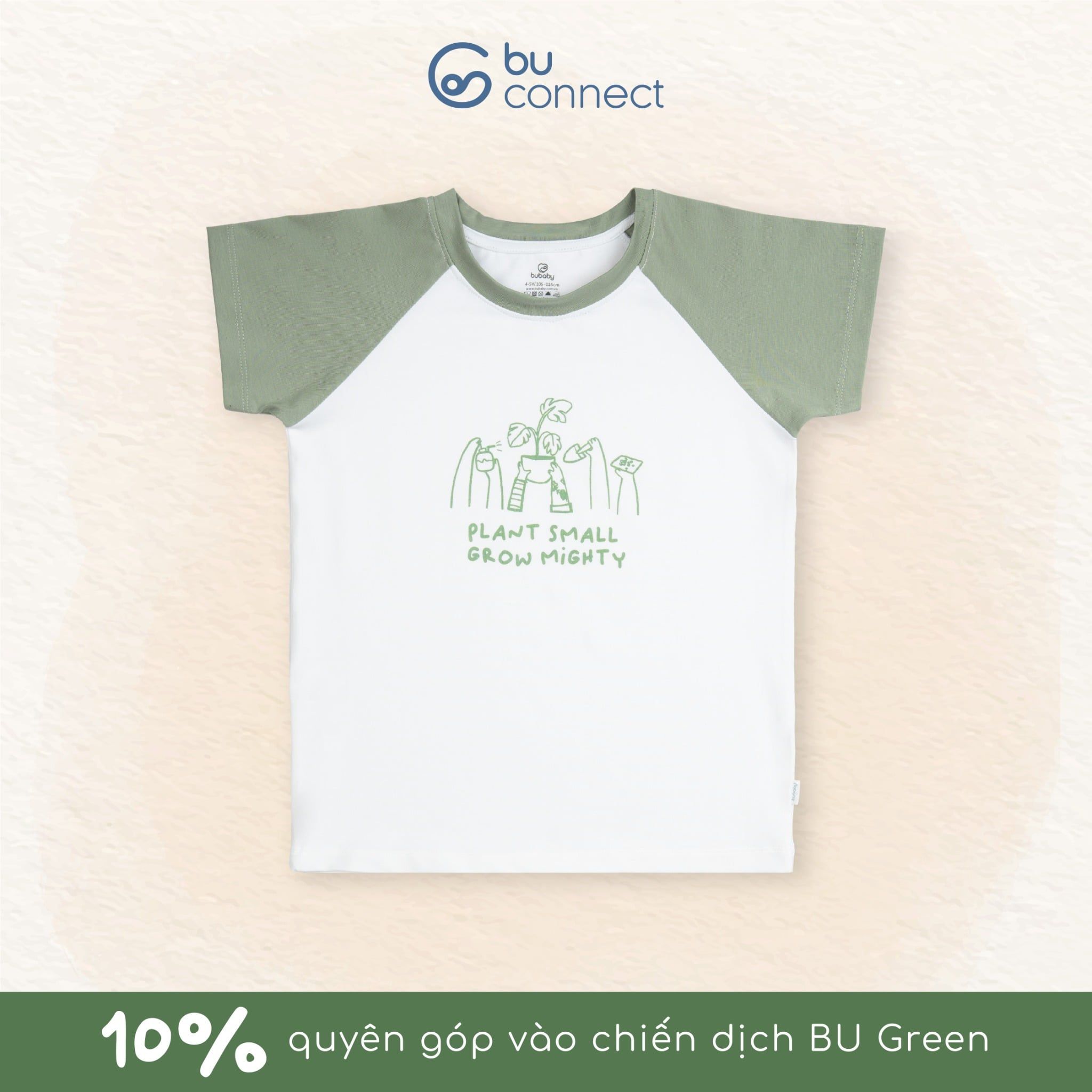 Áo ngắn tay Plant Small Bu Connect - KBC3300PS