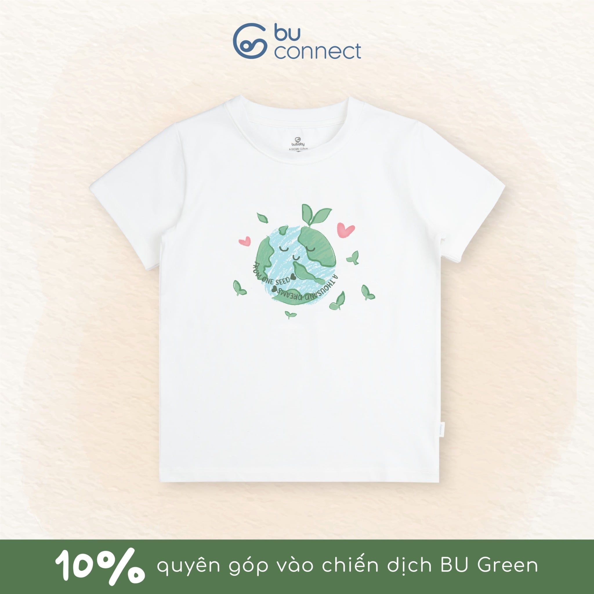 Áo ngắn tay Green Earth Bu Connect - KBC3300GE