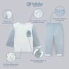 Bộ dài tay cài vai Túi ngực Tinny Bunny - SVS1101TN