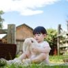 Bộ ngắn tay cài lệch Nơ ngực - KVS130711