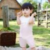 Bộ ngắn tay cài lệch Nơ ngực - KVS130711
