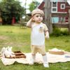 Bộ ngắn tay cài chéo Túi ngực Tinny Bunny - SVS1308TN