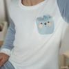Bộ dài tay cài vai Túi ngực Tinny Bunny - SVS1101TN