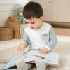 Bộ dài tay cài vai Túi ngực Tinny Bunny - SVS1101TN