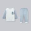 Bộ dài tay cài vai Túi ngực Tinny Bunny - SVS1101TN