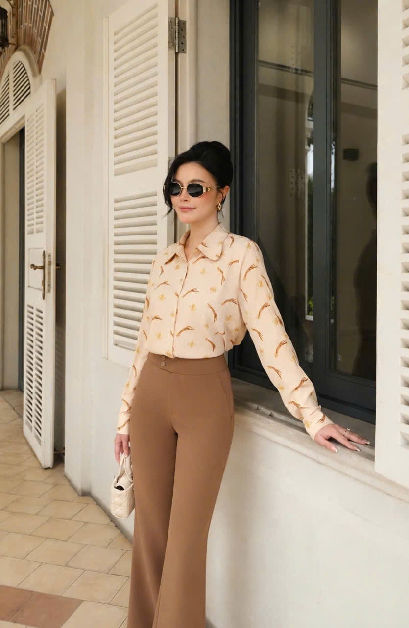 SƠ MI TUYẾT PHÁP LÁ TRÒN KEM