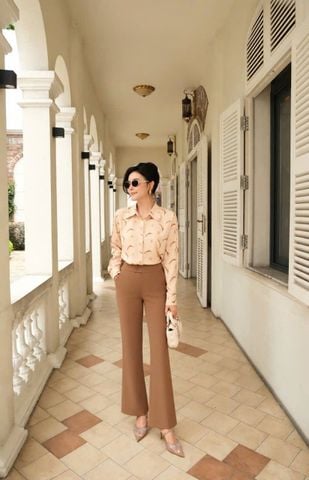 SƠ MI TUYẾT PHÁP LÁ TRÒN KEM