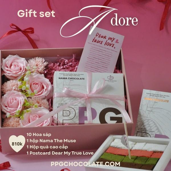  A Dore- Set Quà Tặng Valentine Ý Nghĩa by PPG CHOCOLATE 