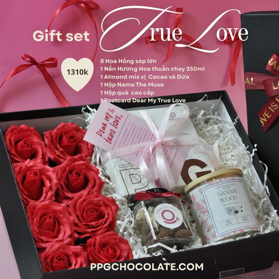  True Love - Set Quà Tặng Valentine 2026  by PPG CHOCOLATE 