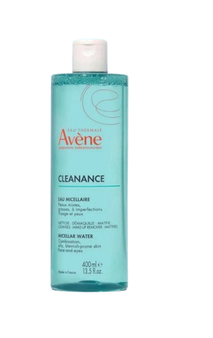 Nước tẩy trang cho da dầu mụn làm sạch bụi bẩn, bã nhờn, lớp trang điểm CLEANANCE MICELLAR WATER AV07