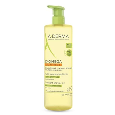 Dầu tắm chuyên biệt cho viêm da cơ địa, da khô và dị ứng Exomega Control Emollient Shower Oil AD03