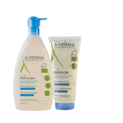Gel tắm gội dịu nhẹ dành cho em bé PRIMALBA CLEANSING GEL 2 IN 1 AD14