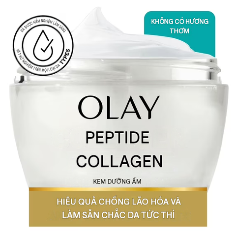 Kem dưỡng chống lão hóa, tái tạo da Olay Regenerist Collagen Peptide 24 Hydrating Moisturizer OL20