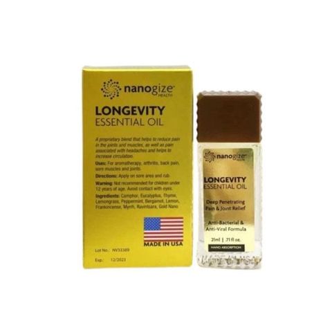 Dầu gió vàng Nanogize Longevity Essential Oil HOT282