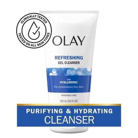 Sữa rửa mặt Olay Regenerist Hyaluronic + Peptide 24, không mùi, dành cho mọi loại da,150lml OL14
