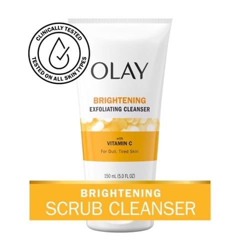 Sữa rửa mặt làm sáng da OLAY Regenerist Vitamin C + Peptide 24 Brightening Facial Cleanser OL15