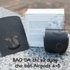 Bao da ốp airpod 4 airpod 5 Apple Airpods 5 Airpods 4, AP4, airpods4, airpod4 handmade da thật