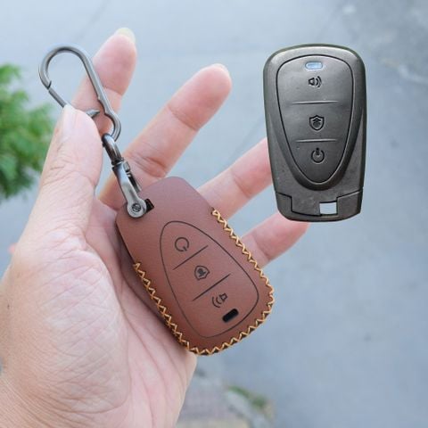  Bao da chìa khoá Xe điện Vinfast Vero X, Viper, VeroX handmade da thật 