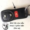 Bao Da Chìa Khoá Nissan mẫu đời cũ Handmade Da Thật 005