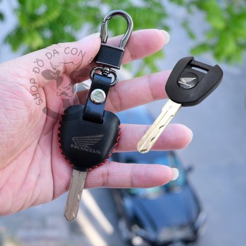  Bao Da Chìa Khóa Honda CB650, CBR650, CB1000R, CB500, CB 650R, CBR 650R, CB 1000R 2019 2025 handmade da thật 