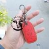 Bao da chìa khoá Vinfast VF6 VF7 VF8 VF9 2026 2027 phom chìa mới handmade da thật 004b