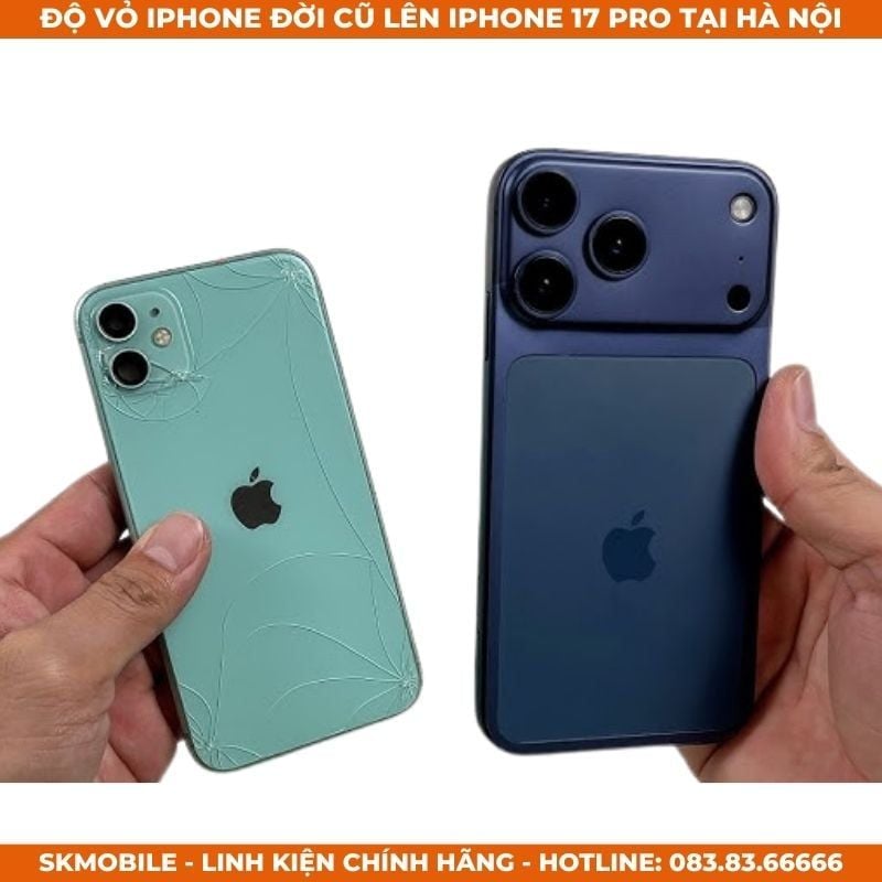 Độ Vỏ iPhone Lên Đời 17 Pro Max | Giá Sốc Dưới 1 Triệu - Vỏ Foxconn